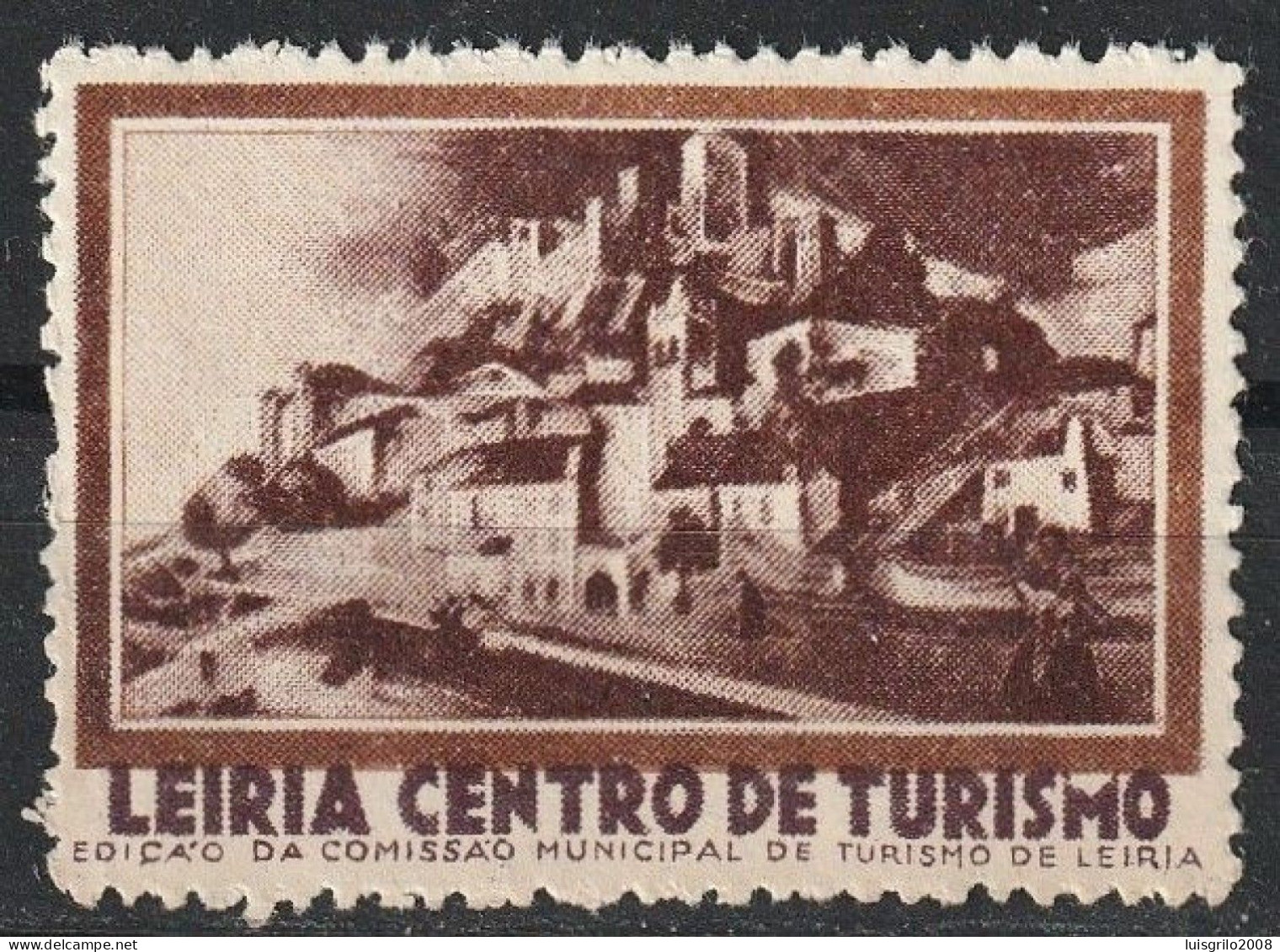 Vignette, Portugal - Leiria Centro De Turismo -|- Edit - Comissão Municipal De Turismo De Leiria . MNH - Local Post Stamps