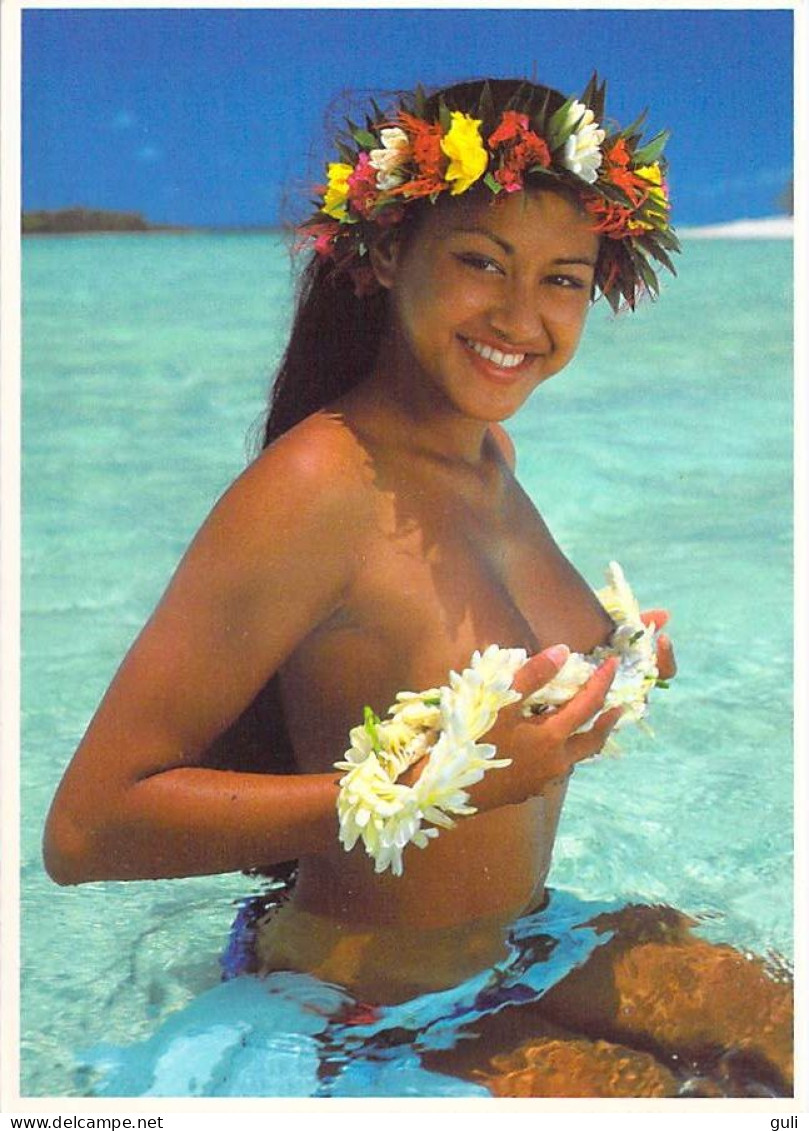 POLYNESIE Polynesia Lot de 19 cartes Cpm-Femmes filles nue nues seins nus vahinés (voir scan de TOUTES les CARTES Tahiti