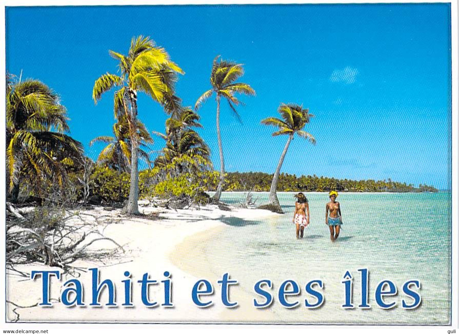 POLYNESIE Polynesia Lot de 19 cartes Cpm-Femmes filles nue nues seins nus vahinés (voir scan de TOUTES les CARTES Tahiti