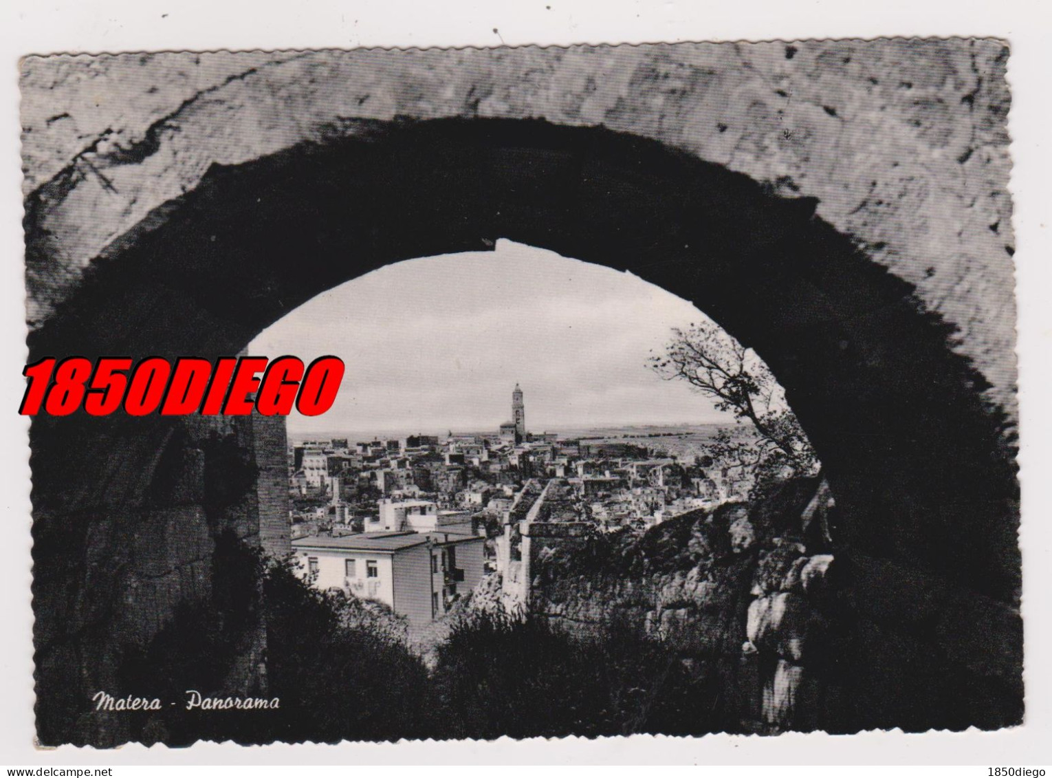 MATERA - PANORAMA F/GRANDE VIAGGIATA  1956 - Matera