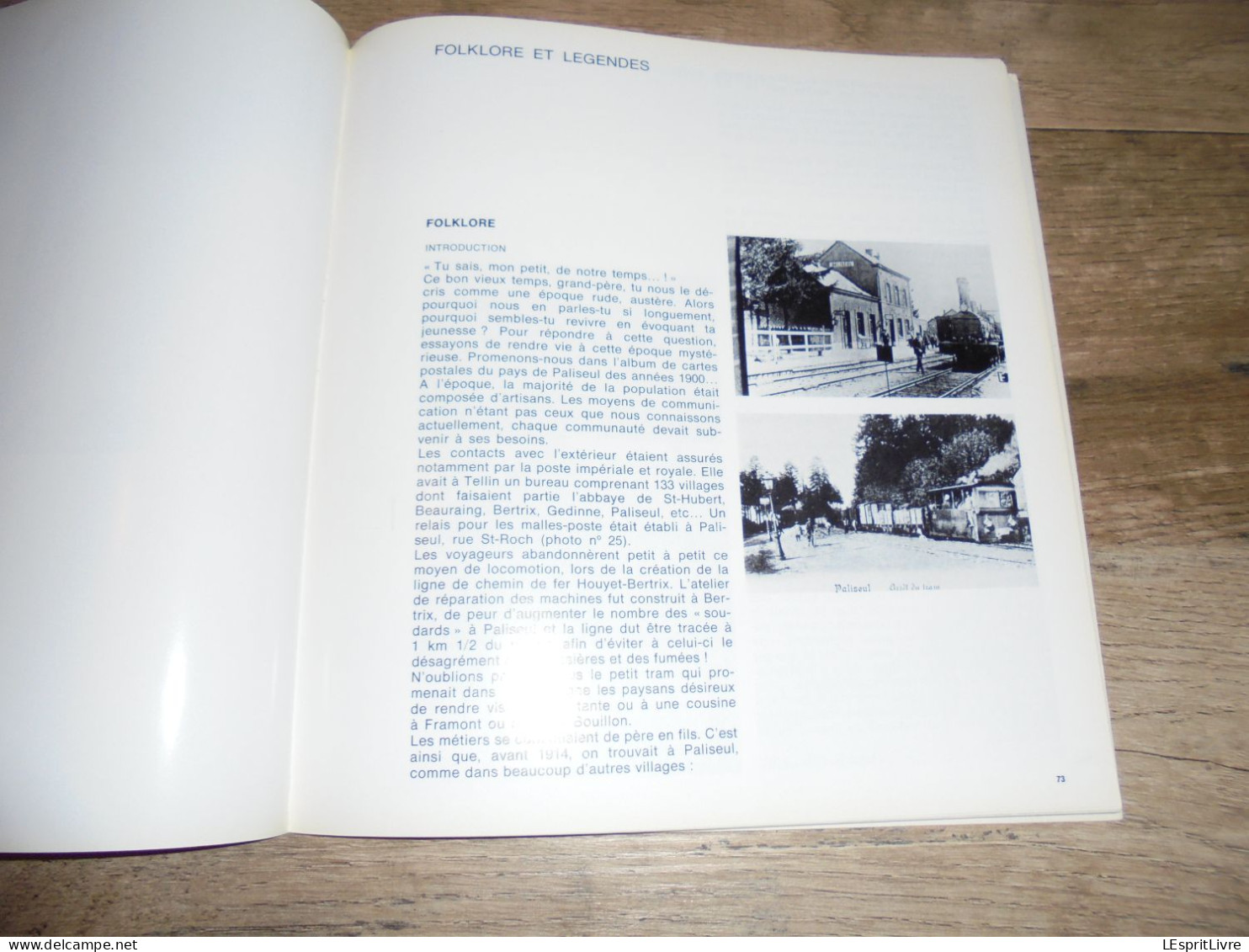 ENTRE LESSE ET SEMOIS Paliseul 1974 Régionalisme Archéologie Histoire Art Religieux Folklore Légendes Ardenne Naomé Our