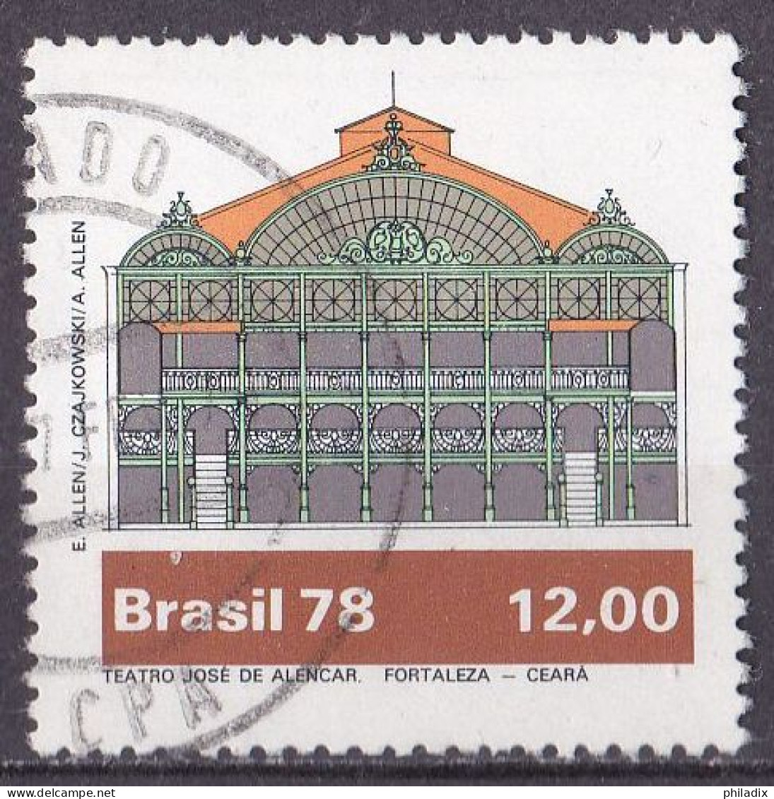 Brasilien Marke Von 1978 O/used (A4-31) - Used Stamps