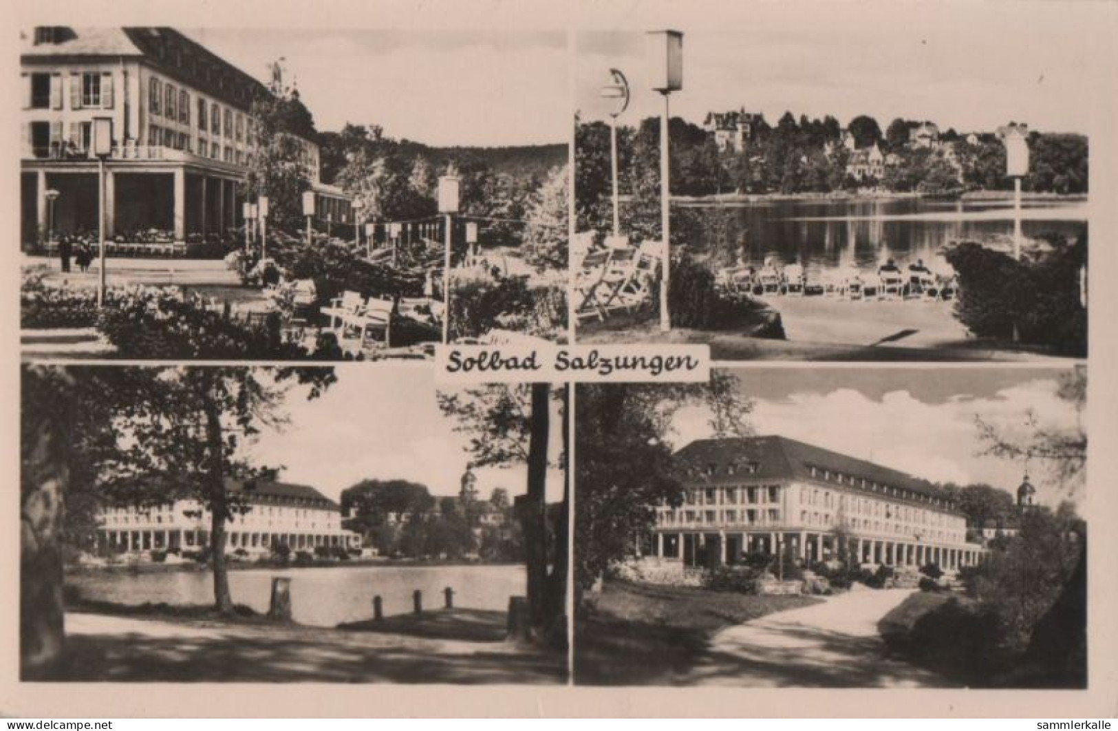85838 - Bad Salzungen - 4 Teilbilder - 1957 - Bad Salzungen