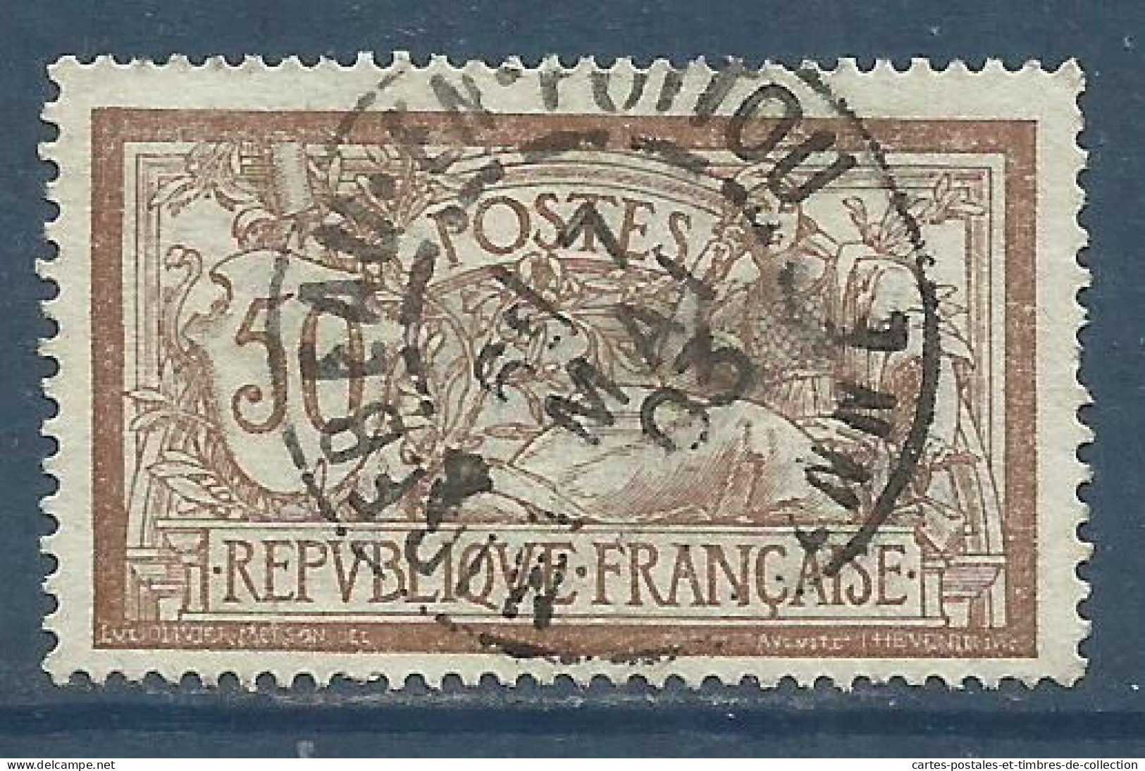 FRANCE , 50 Cts , Merson ,  1900 , N° Y&T 120 , µ - 1900-27 Merson