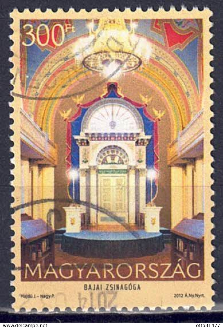 Ungarn 2012 - Synagogen, Nr. 5583, Gestempelt / Used - Gebruikt