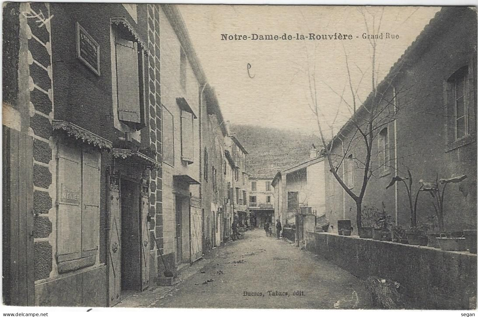 NOTRE DAME DE LA ROUVIERE  GRAND RUE - Notre-Dame-de-la-Rouvière