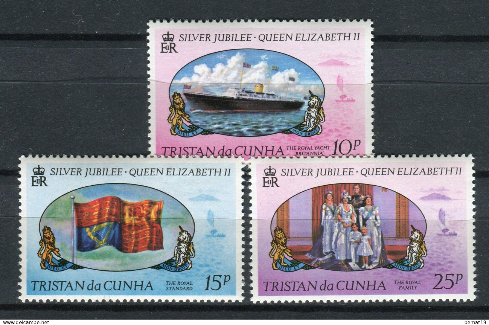 Tristan Da Cunha 1977. Yvert 212-14 ** MNH. - Tristan Da Cunha