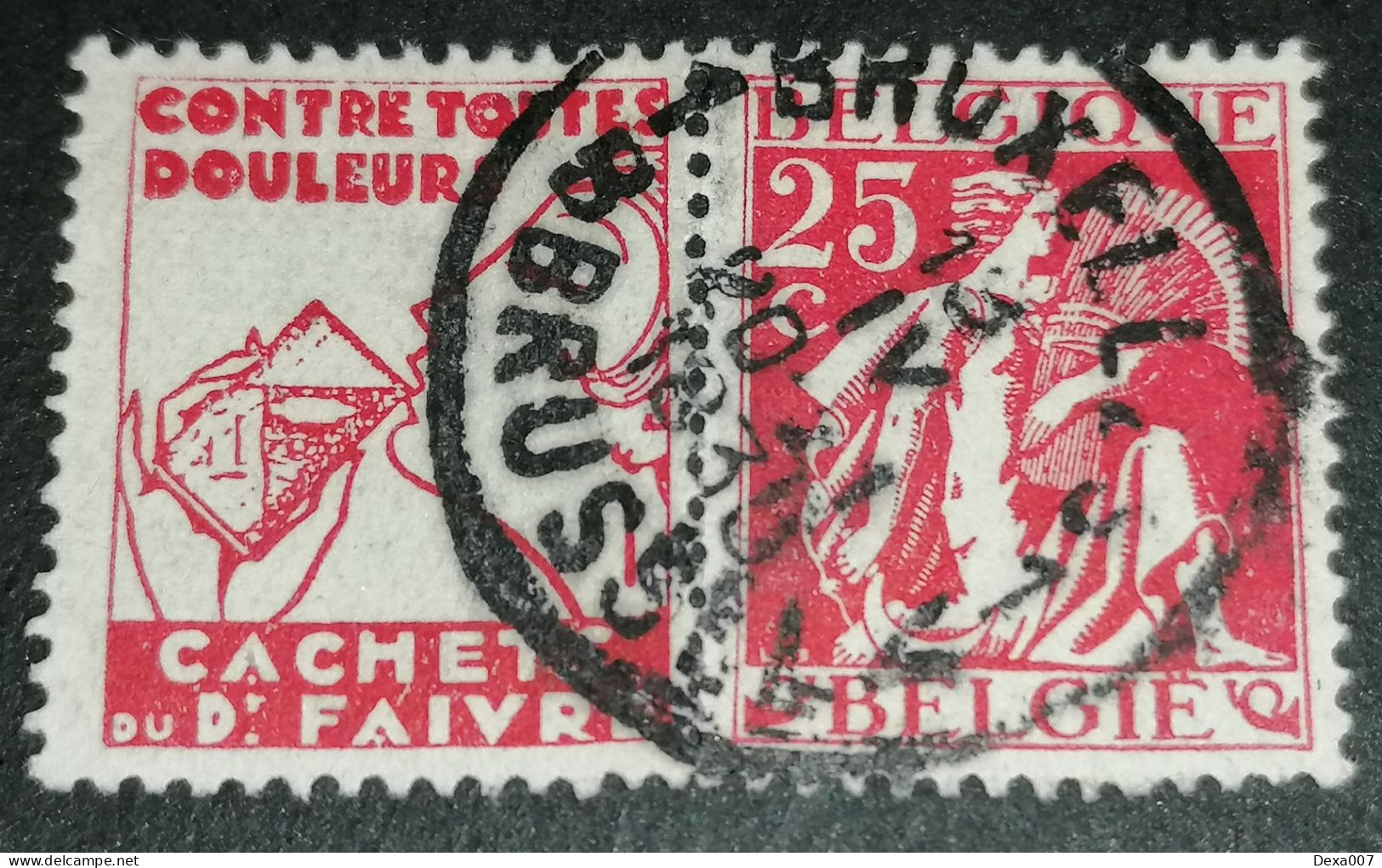 Belgium Advertising Stamp - Gebraucht