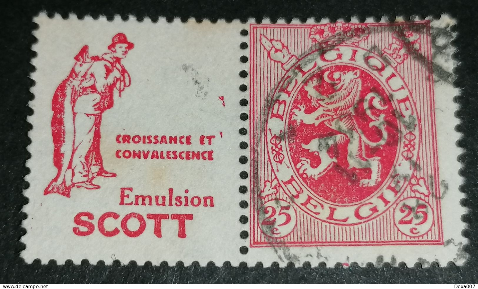 Belgium Advertising Stamp 003 - Afgestempeld