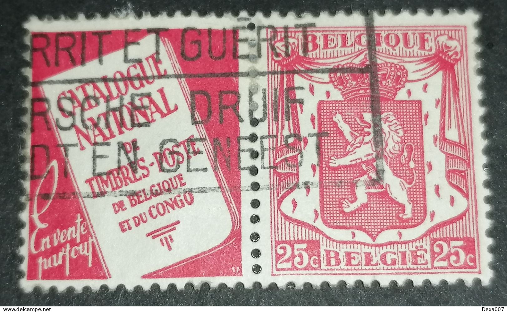 Belgium Advertising Stamp 009 - Afgestempeld