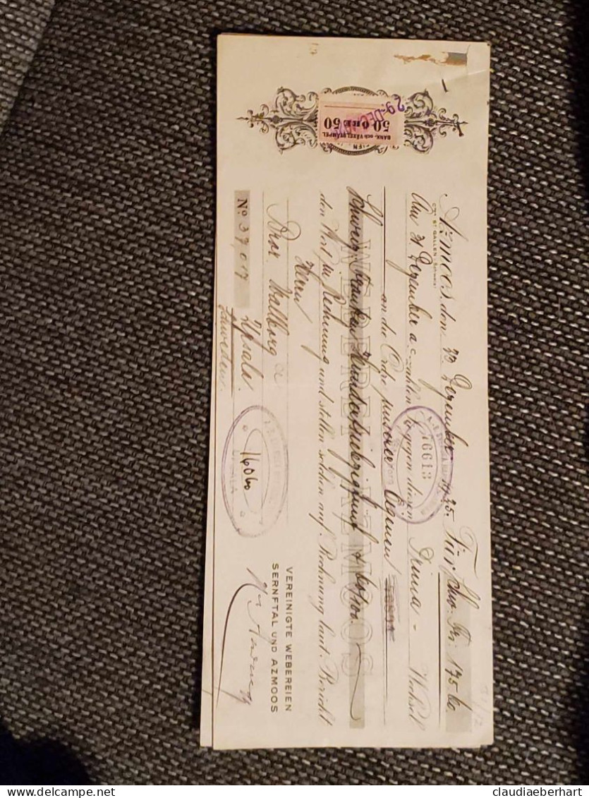 1925 Fisalmarke Finnland - Cheques & Traveler's Cheques