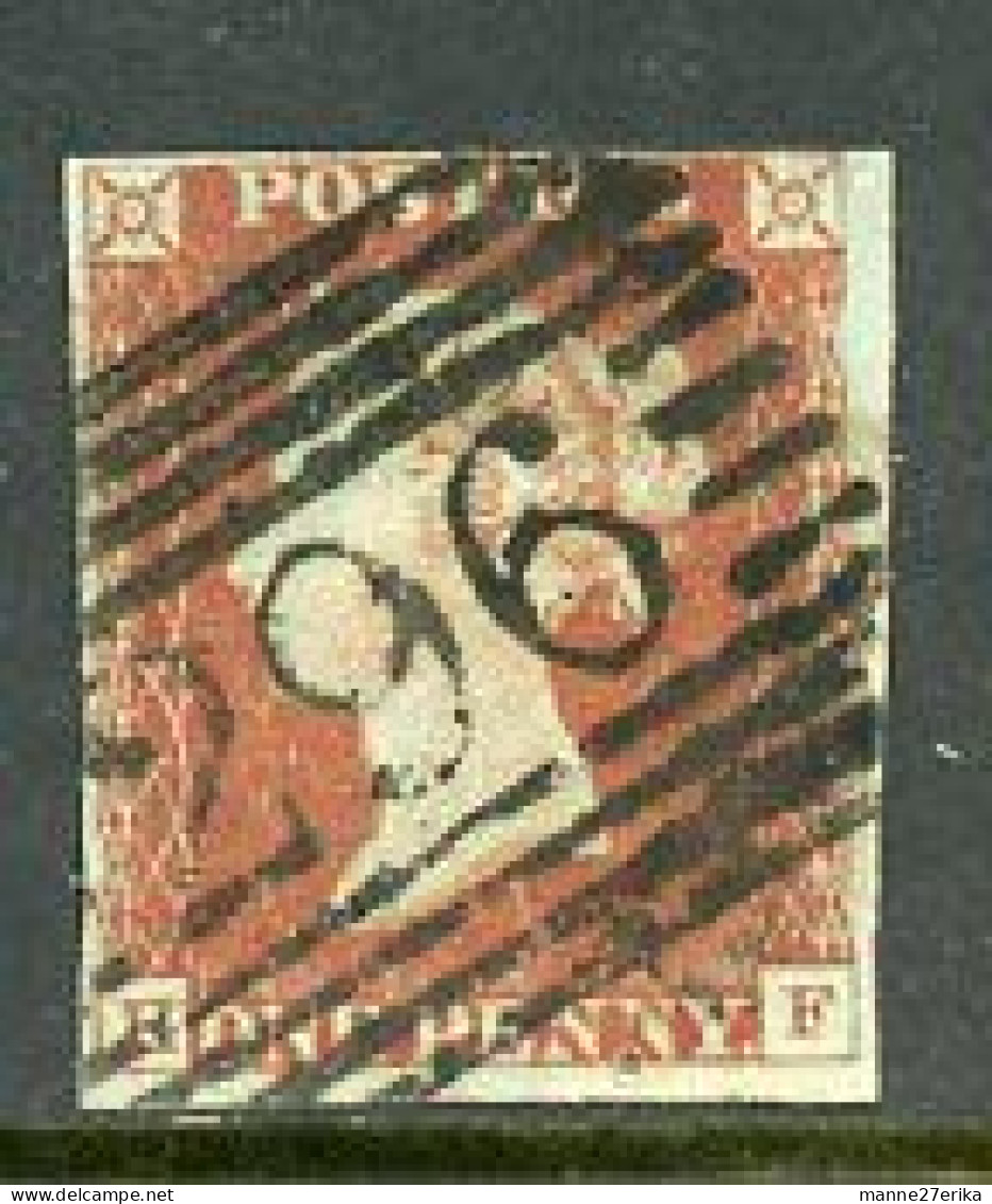 Great Britain USED 1841 Penny Red - Oblitérés
