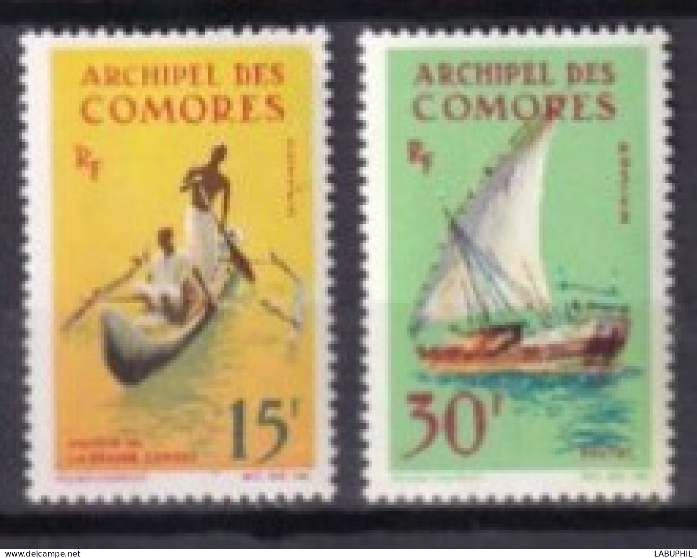 COMORES  NEUF MNH **1964 Bateaux - Unused Stamps