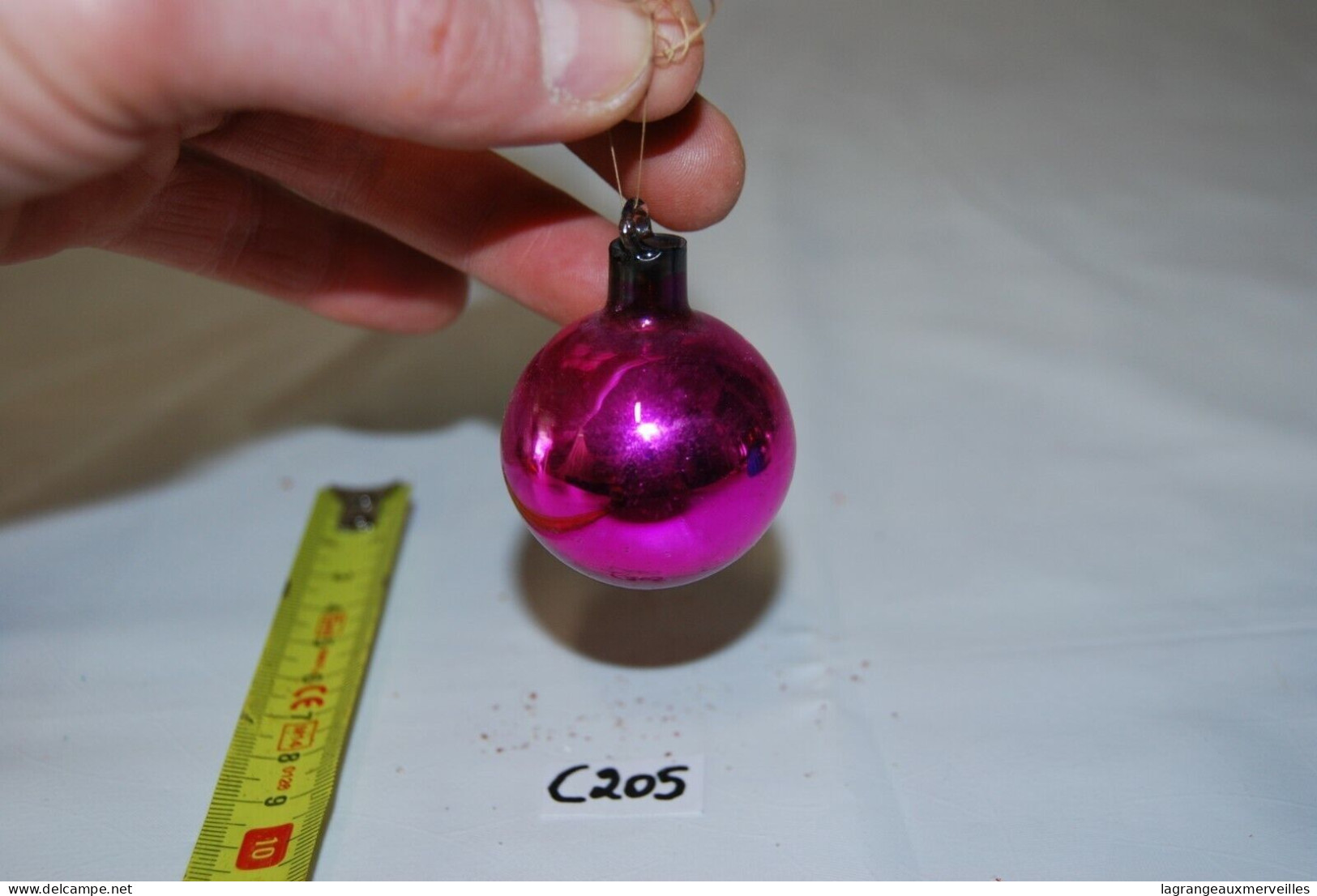 C205 Ancienne Boule De Noël 9 - Adornos Navideños