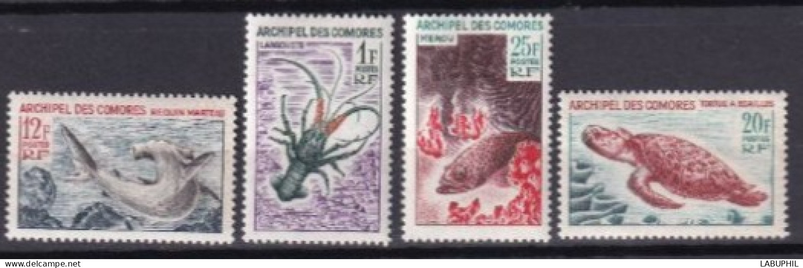 COMORES  NEUF MNH **1966 Faune Marine - Ungebraucht