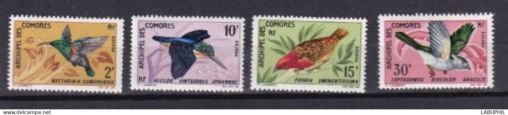 COMORES  NEUF MNH **1967 Oiseaux Birds - Unused Stamps