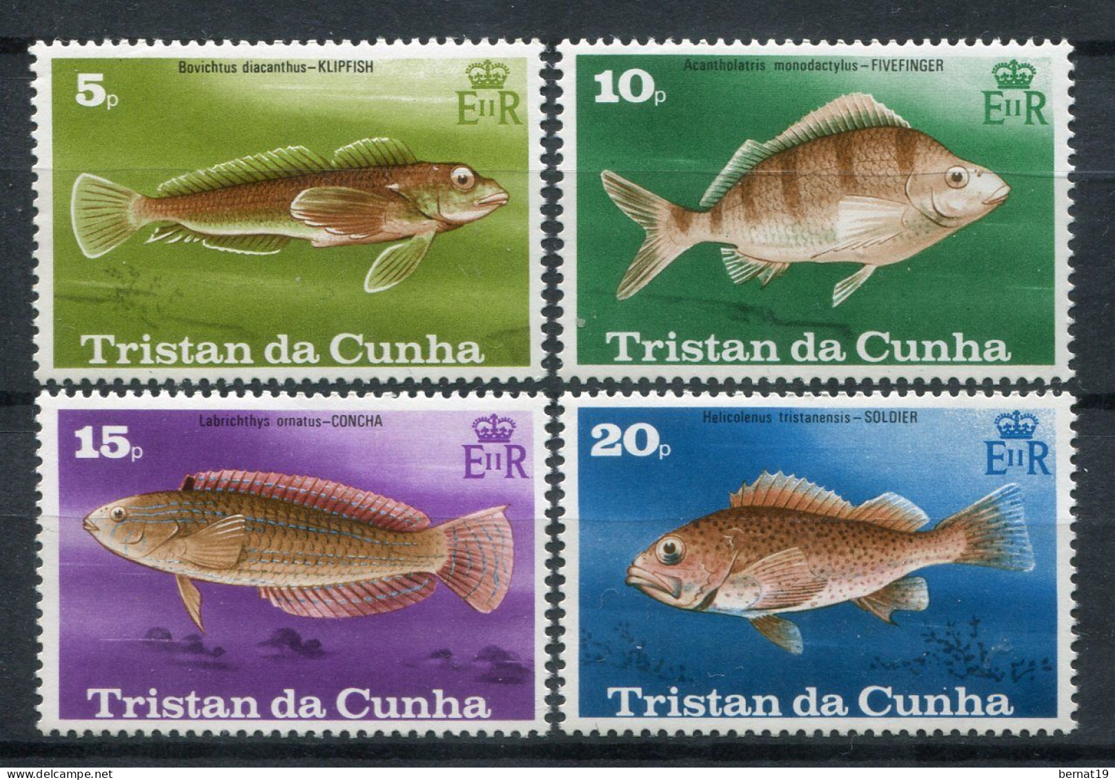Tristan Da Cunha 1978. Yvert 244-47 ** MNH. - Tristan Da Cunha