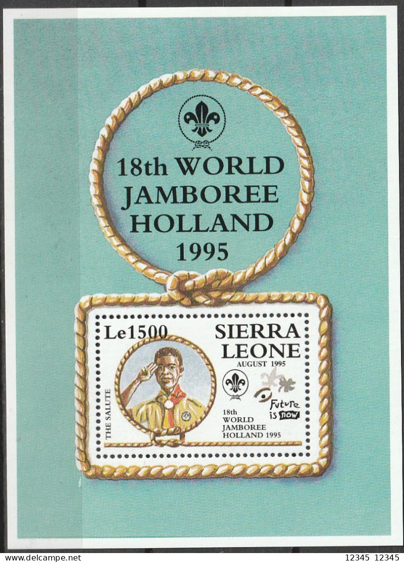 Sierra Leone 1995, Postfris MNH, Scouting - Sierra Leone (1961-...)