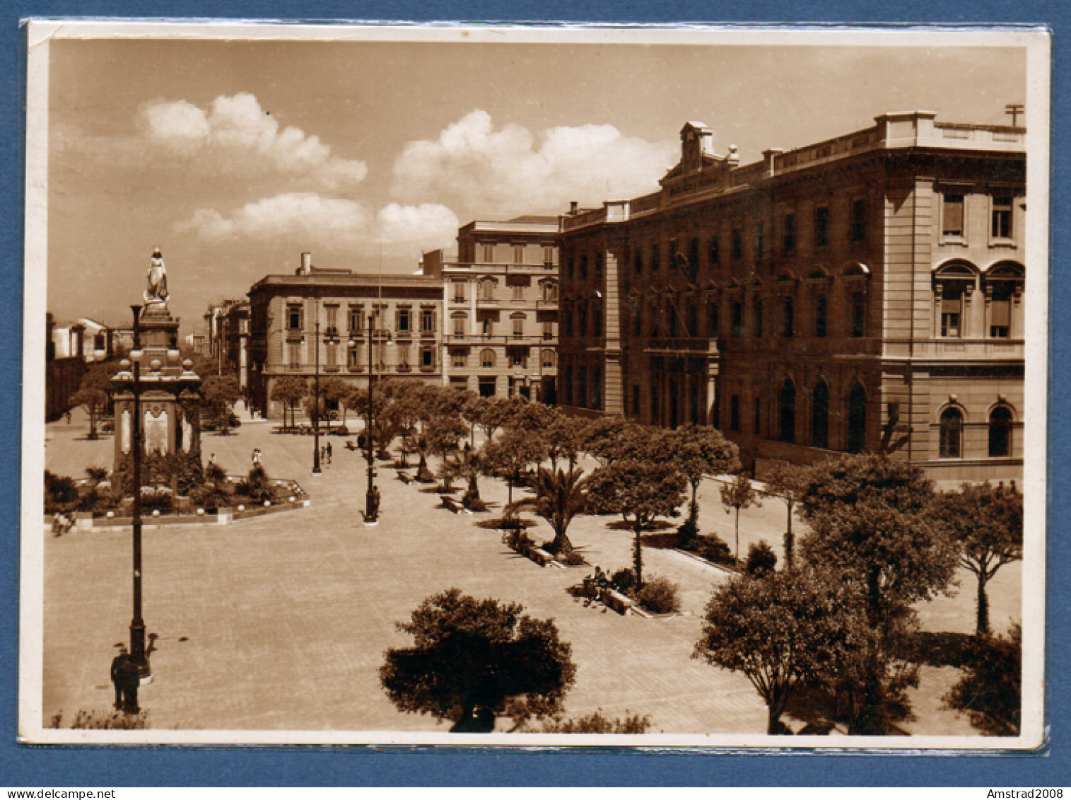 1930 - CAGLIARI - PIAZZA DEL CARMINE E PALAZZO RR. PP.    - ITALIE - Cagliari