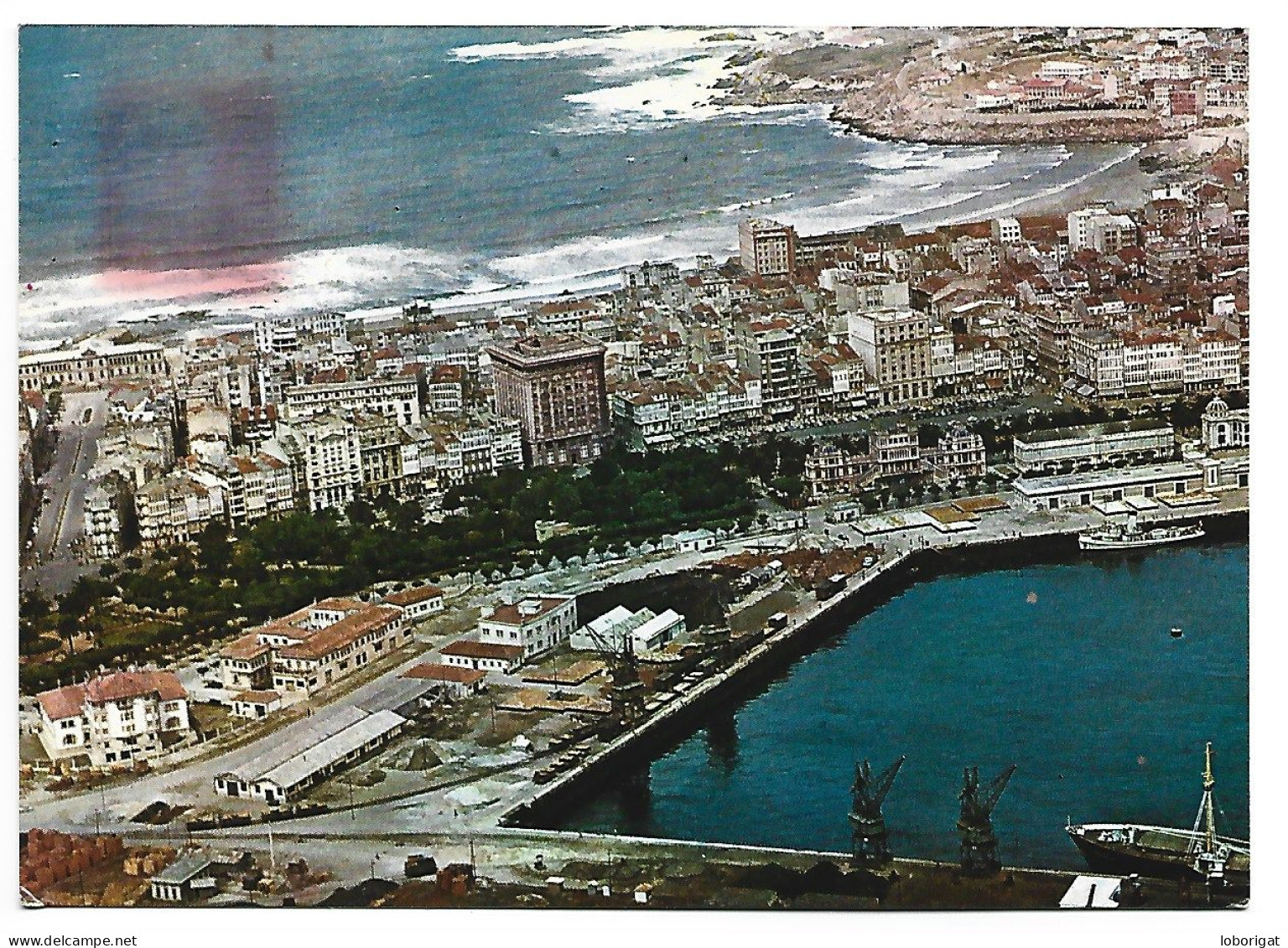VISTA PARCIAL AEREA / THE AERIAL PARTIAL VIEW.-  LA CORUÑA.- GALICIA.- ( ESPAÑA ) - La Coruña