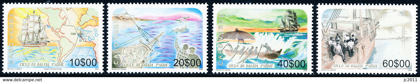 Cabo Verde - 2006 - Whales - MNH - Isola Di Capo Verde