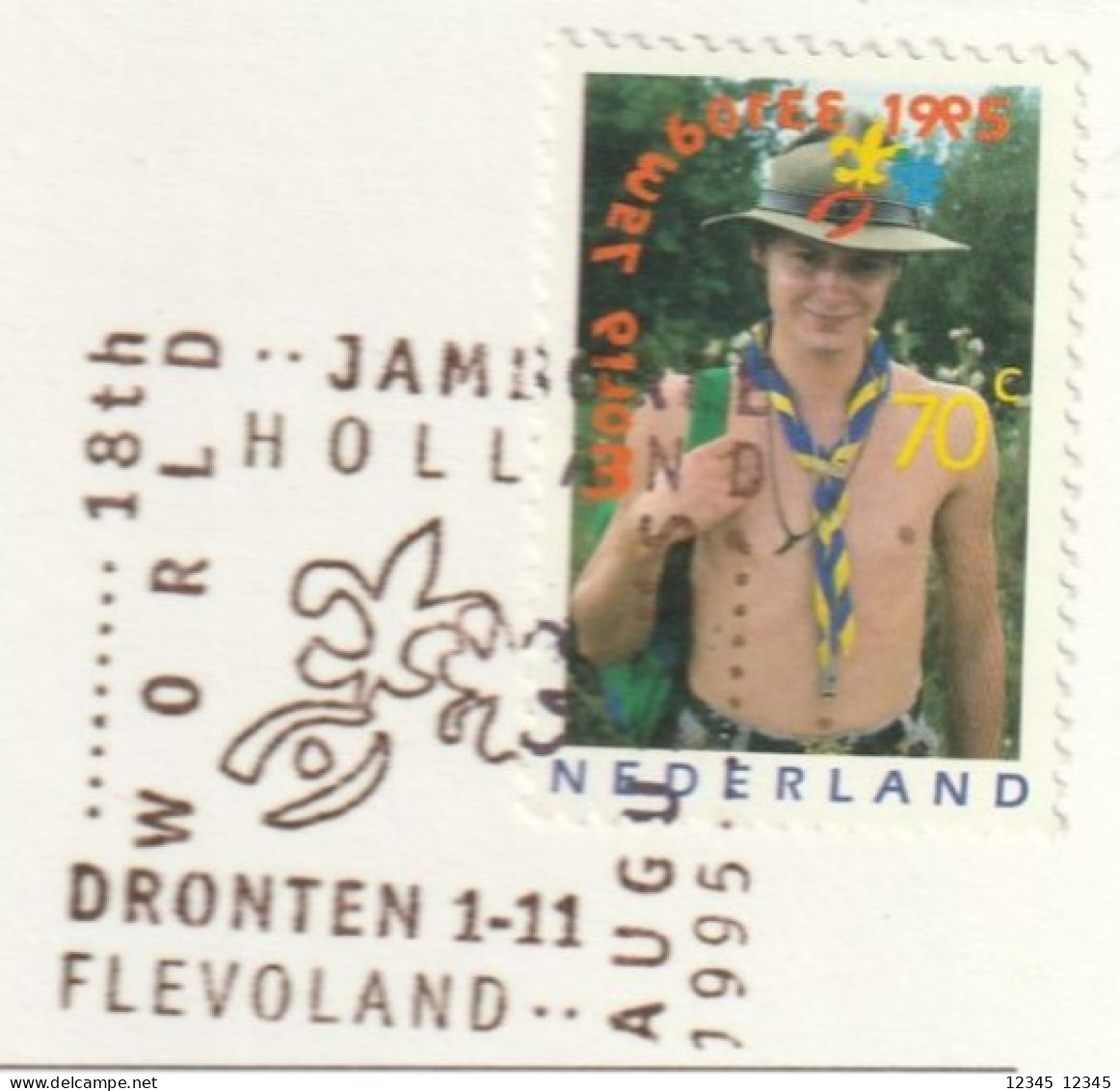 Nederland 1995, 18th World Jamboree, Dronten Flevoland, Holland - Brieven En Documenten