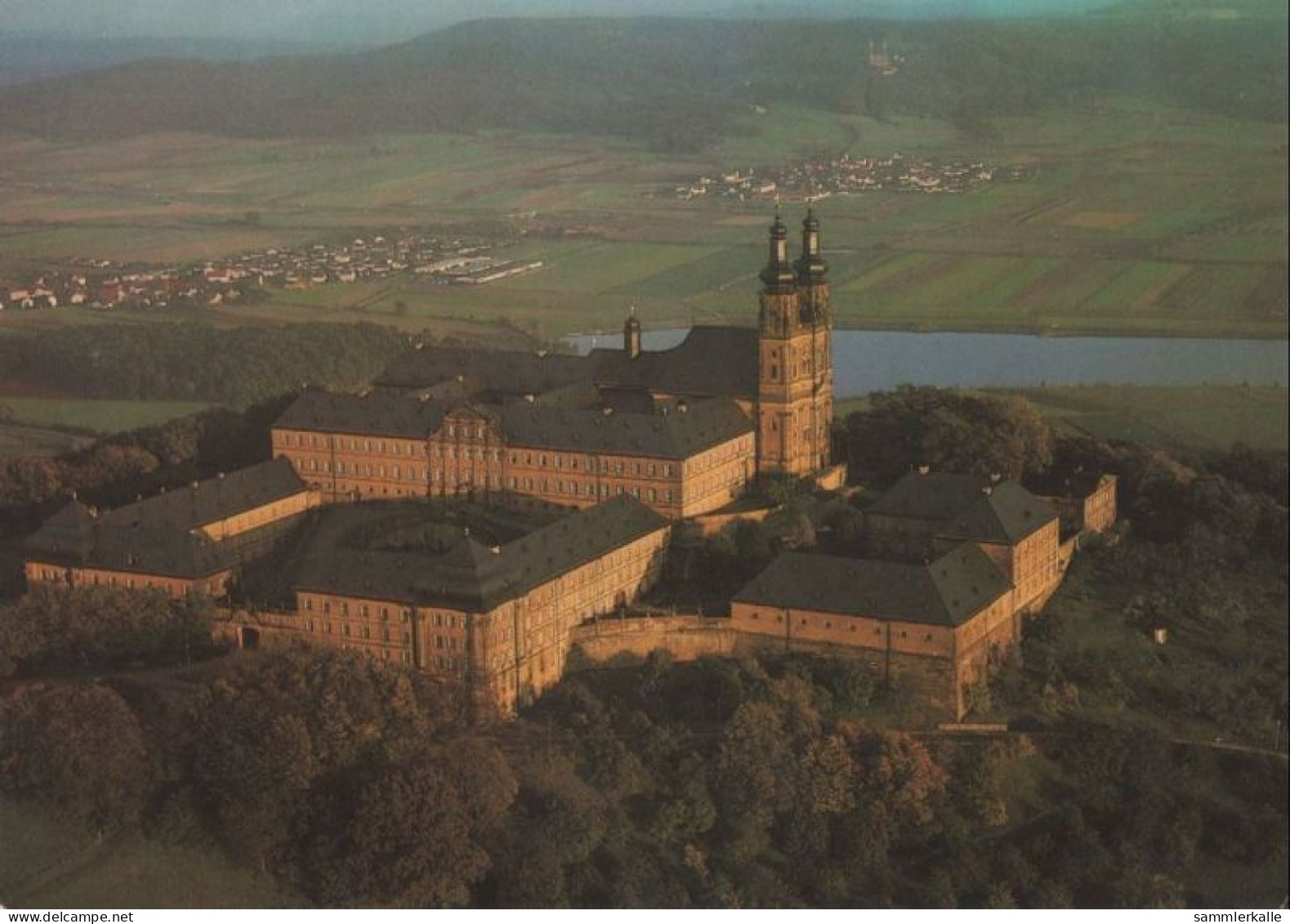 65019 - Bad Staffelstein, Kloster Banz - Im Hintergrund Vierzehnheiligen - Ca. 1980 - Staffelstein