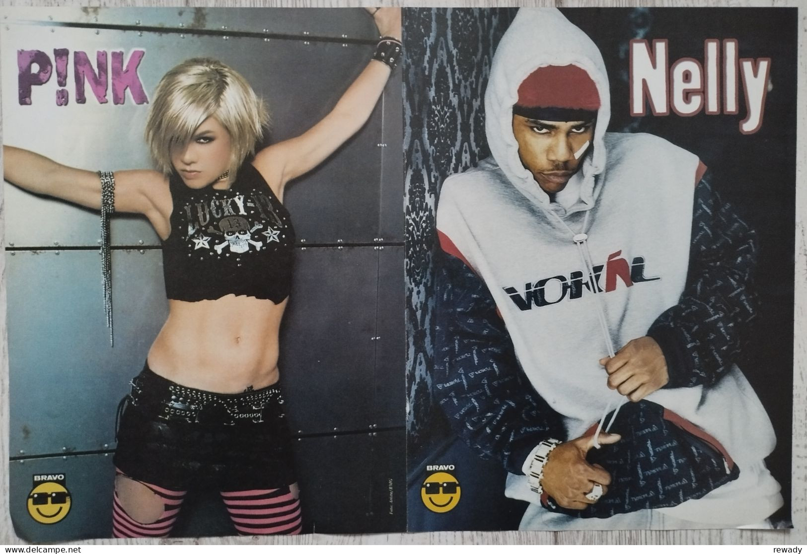 Eminem - Pink - Nelly - Poster - Affiche (270x430 Mm) - Afiches & Pósters