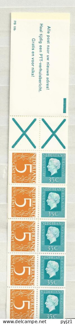 1975 MNH PB 19b  Nederland Postfris - Libretti