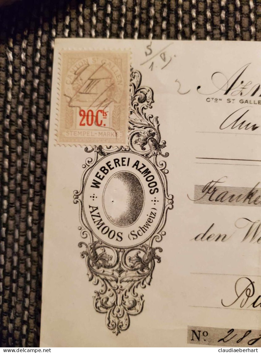 1911 St.Gallen - Cheques En Traveller's Cheques