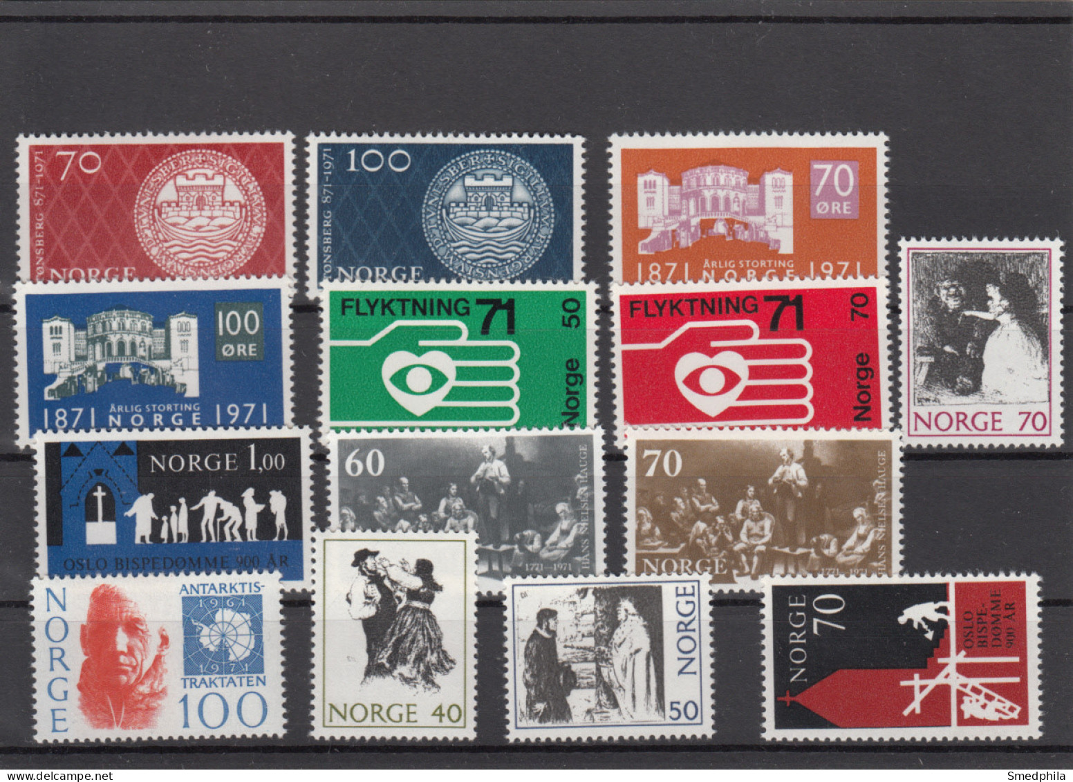 Norway 1971 - Full Year MNH ** - Años Completos