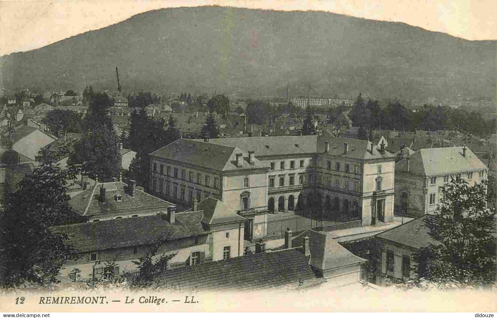 88 - Remiremont - Le Collège - Correspondance - CPA - Voyagée En 1911 - Voir Scans Recto-Verso - Remiremont