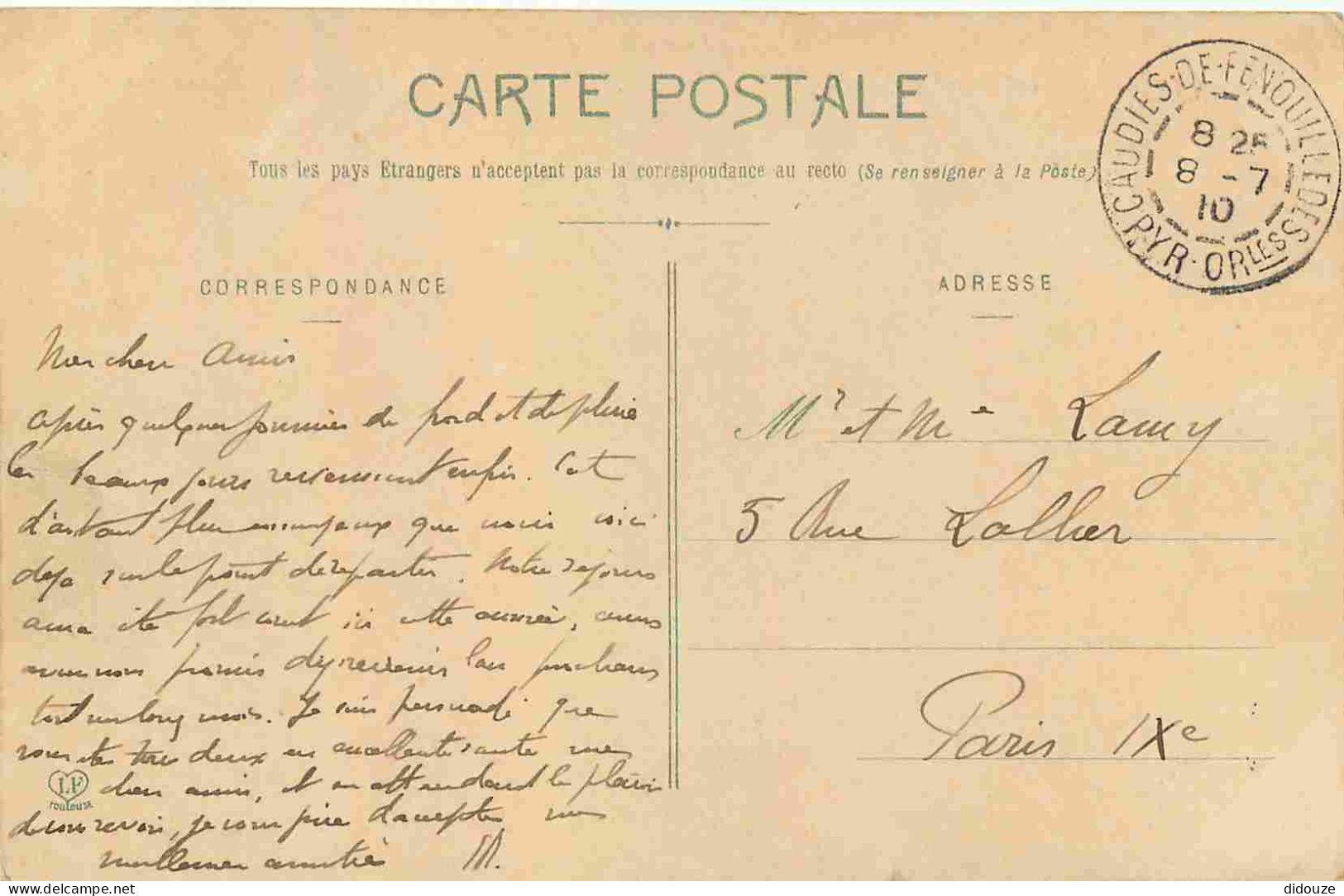 11 - Axat - Vue Générale De La Gare Et De La Vallée - Au Fond L'entrée Du Défilé De St Georges - Correspondance - CPA -  - Axat