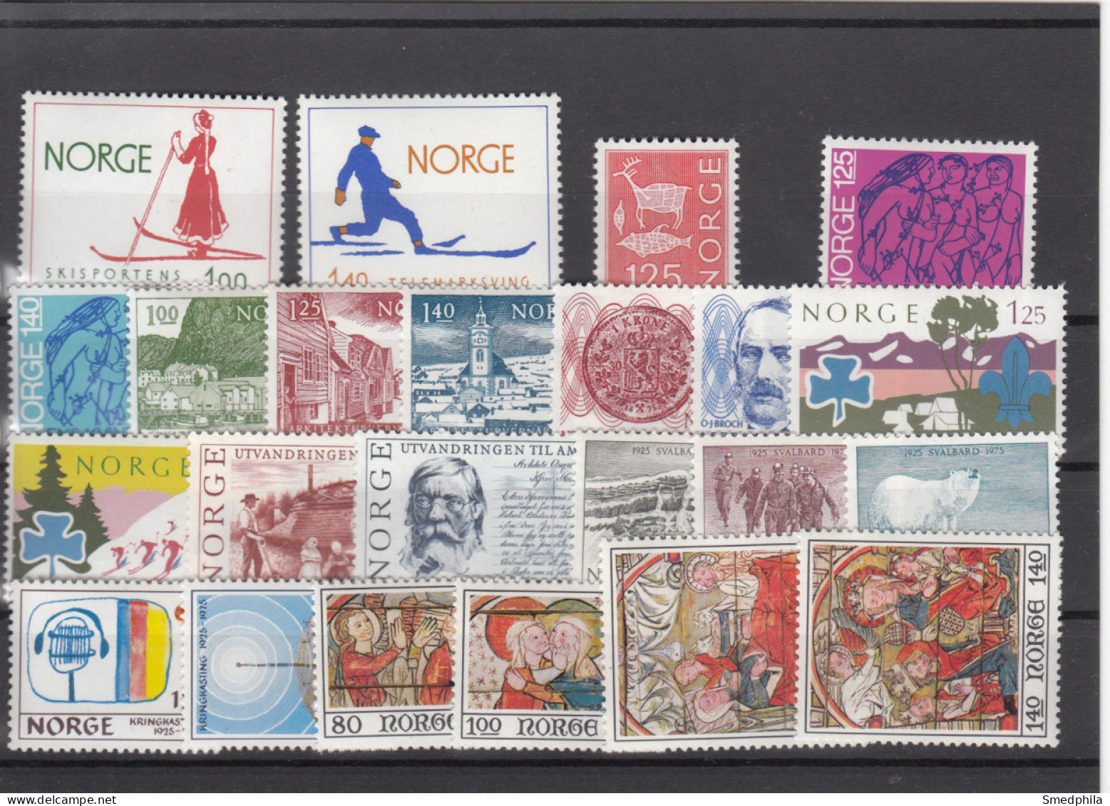 Norway 1975 - Full Year MNH ** - Full Years