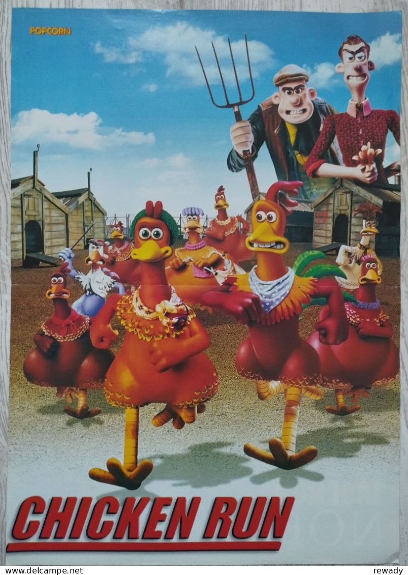 Jon Bon Jovi - Chicken Run - Poster - Affiche (270x430 Mm) - Manifesti & Poster