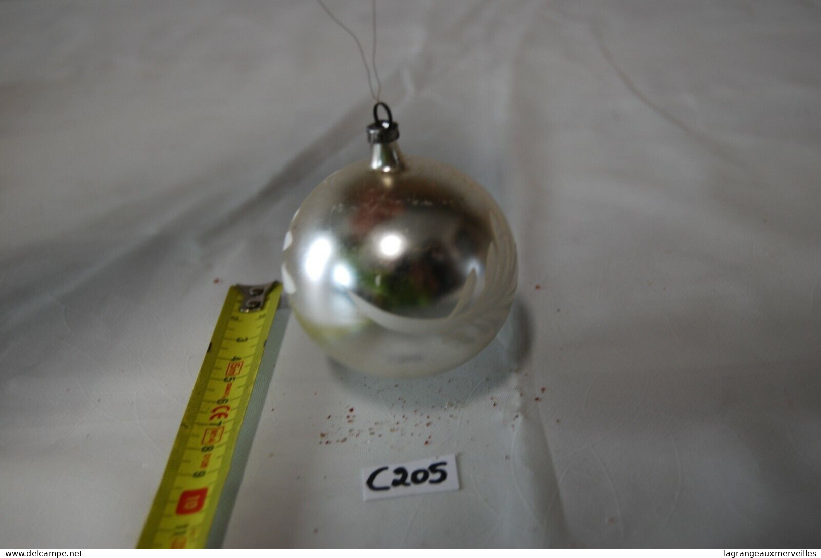 C205 Ancienne Boule De Noël 16 - Adornos Navideños