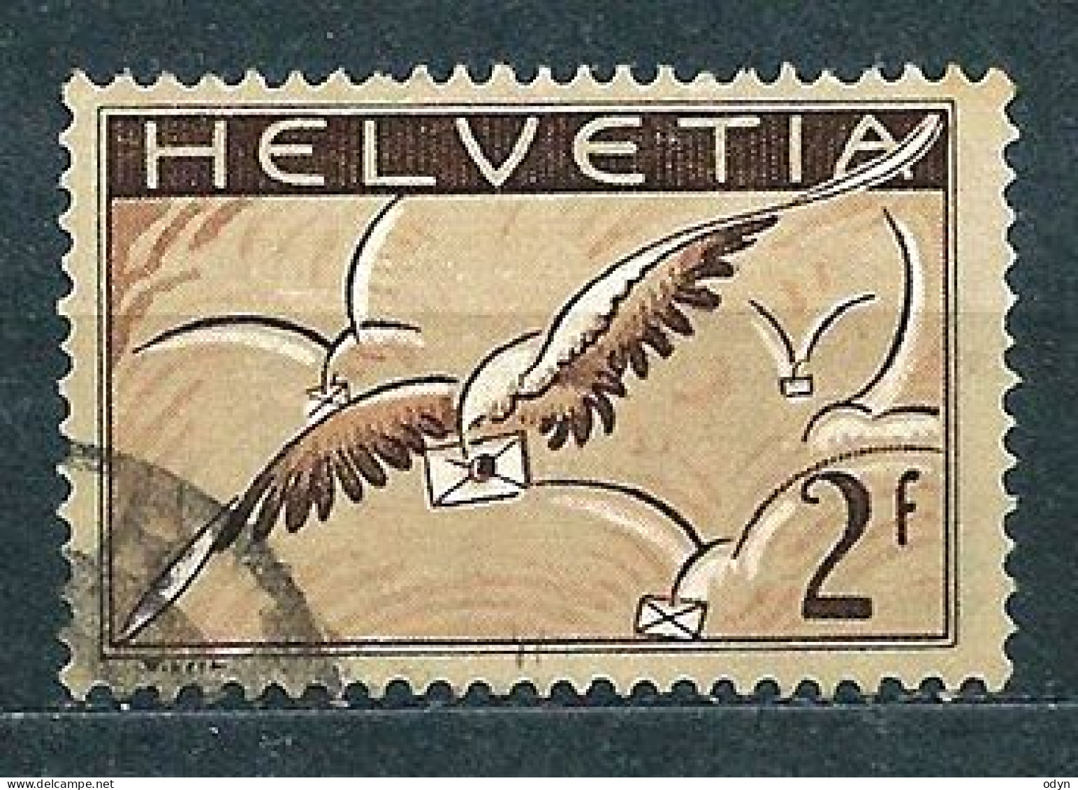 Switzerland 1924-1963 Lot Of 23 Airmail Used Stamps: MiNr 189, 191, 213, 245, 256-57, 286, 293, 320, 387-93, 435-37, 780 - Usati