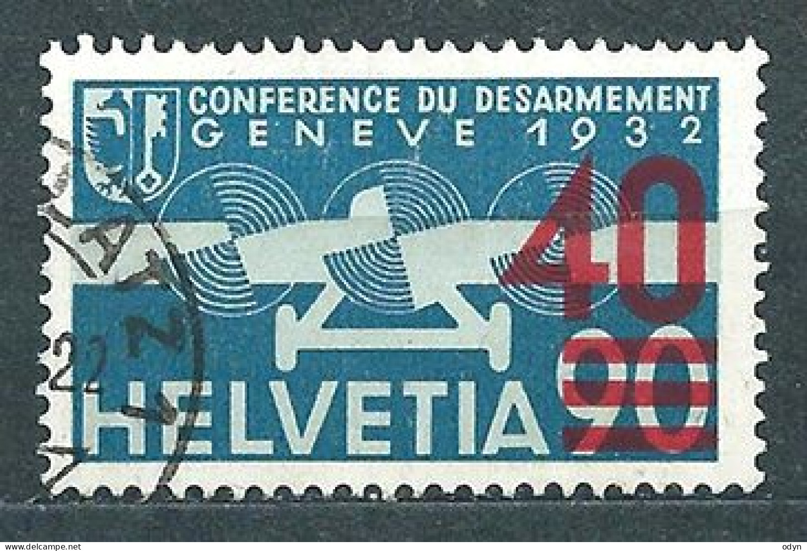 Switzerland 1924-1963 lot of 23 airmail used stamps: MiNr 189, 191, 213, 245, 256-57, 286, 293, 320, 387-93, 435-37, 780