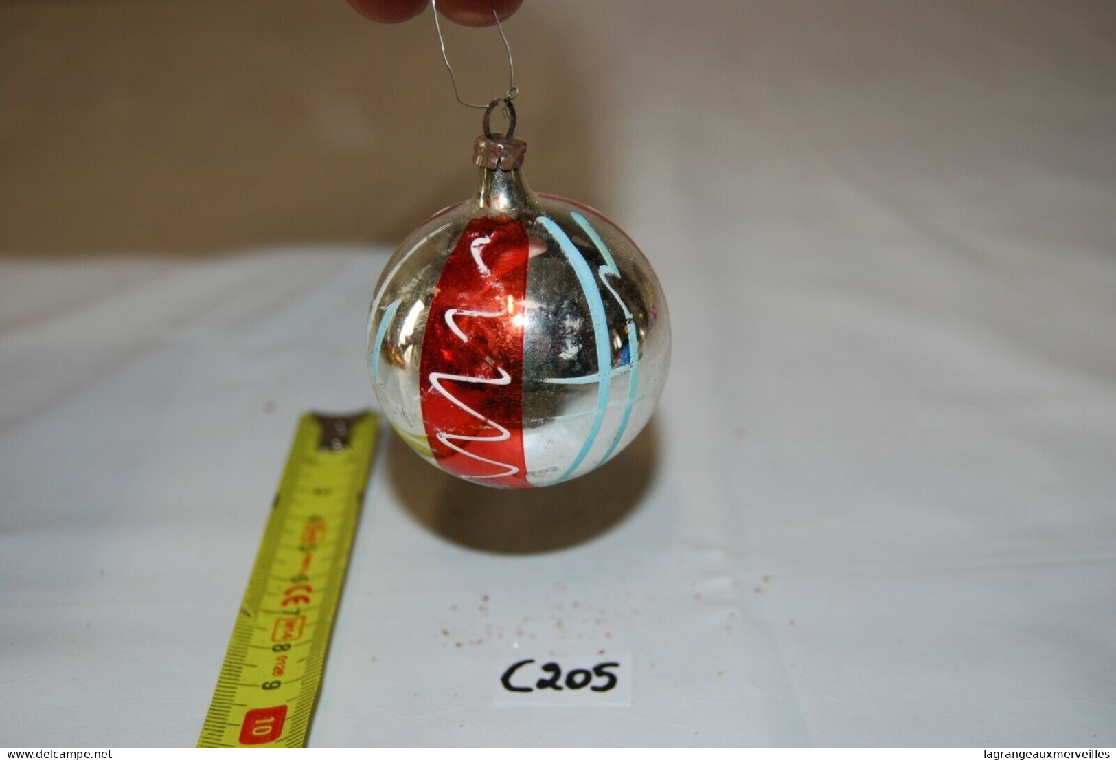 C205 Ancienne Boule De Noël 8 - Decorative Items