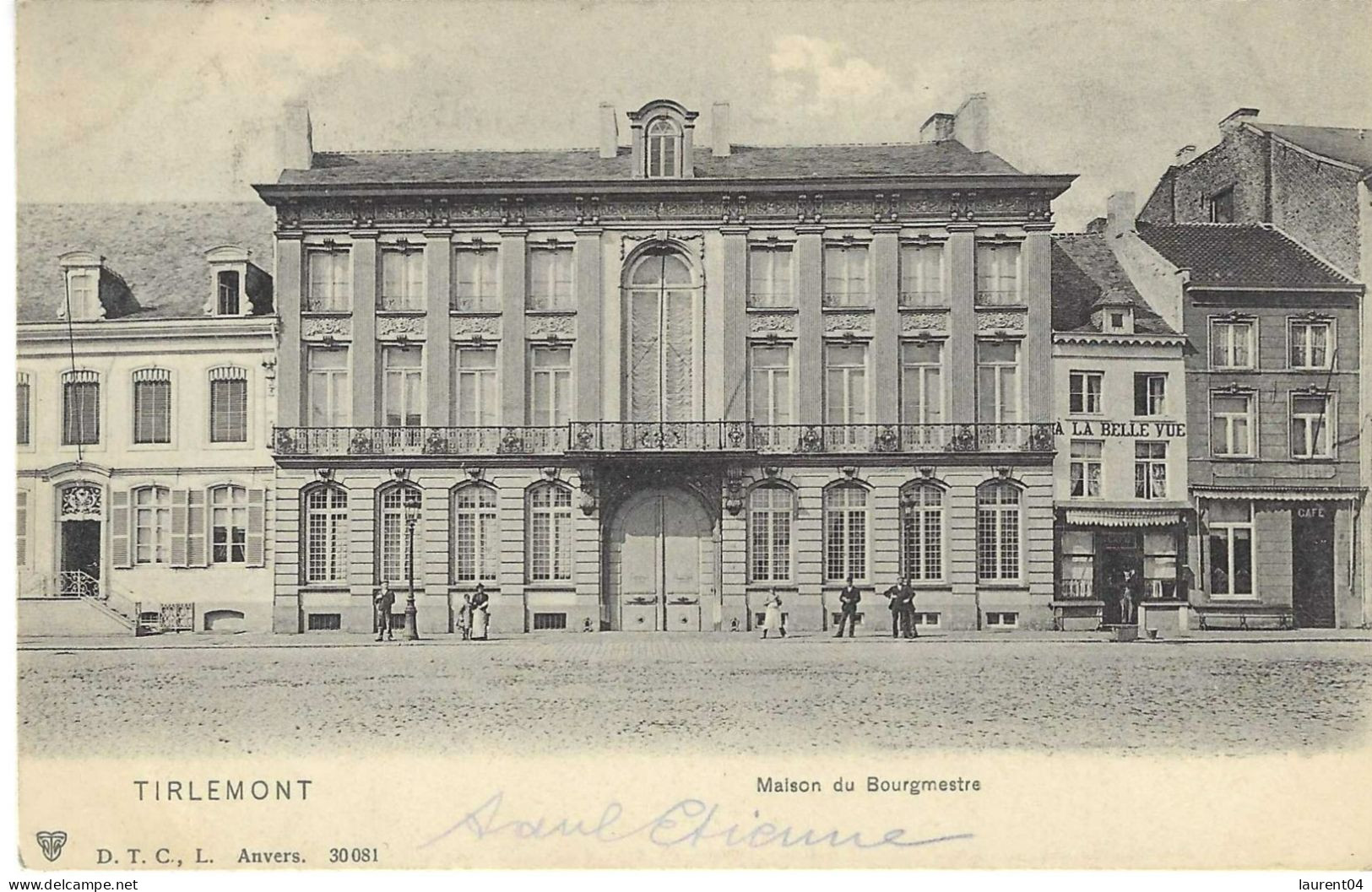 TIENEN. TIRLEMONT.  MAISON DU BOURGMESTRE.  ANIMATION. - Tienen