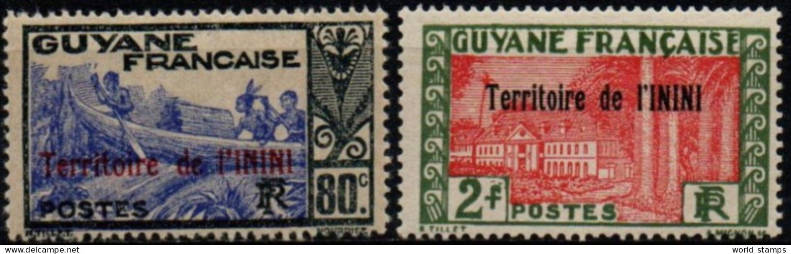 ININI 1932-8 * - Unused Stamps