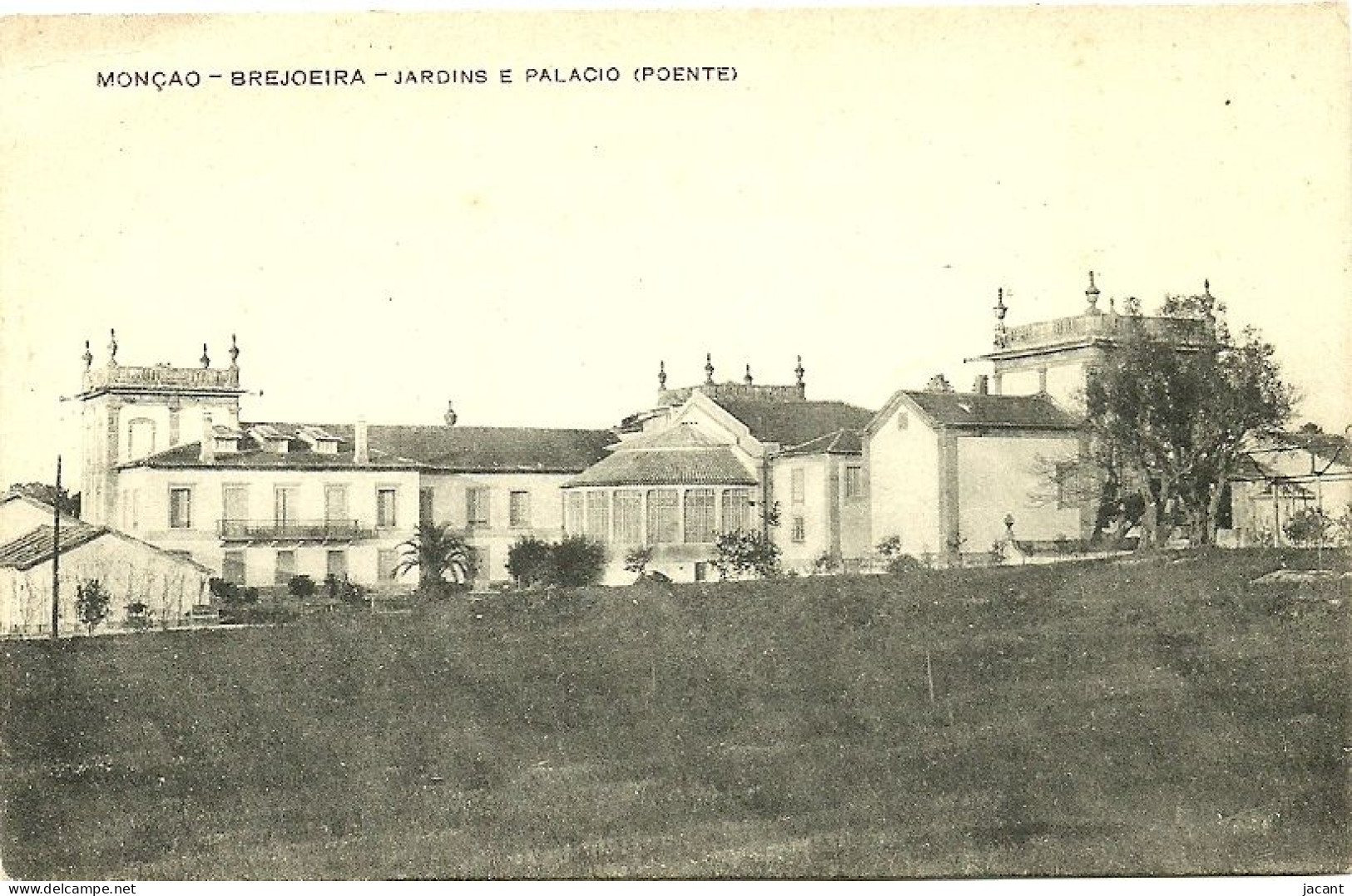 Portugal - Monção - Brejoeira - Jardim E Palácio - Poente - Viana Do Castelo