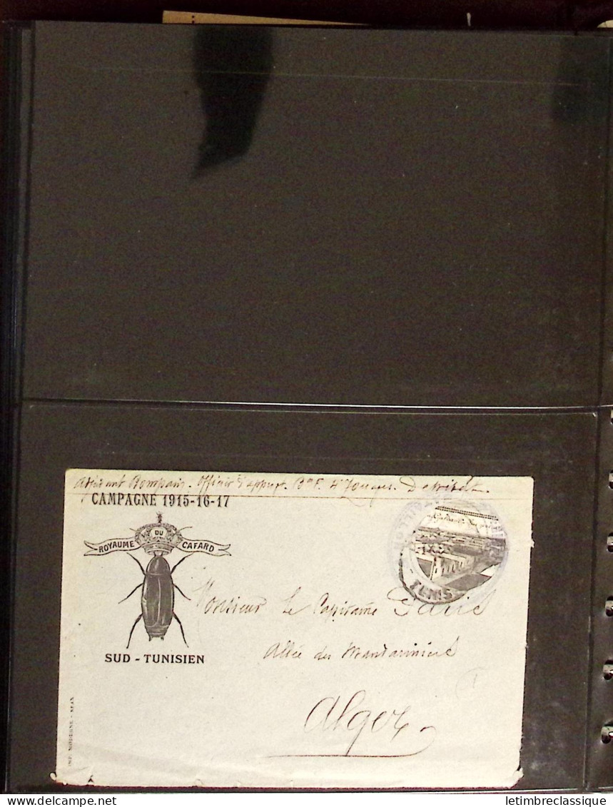 Lettre 1845-1987, Collection en un classeur Safe de plus de 120 lettres ou cartes, dont de nombreuses bonnes valeurs ava