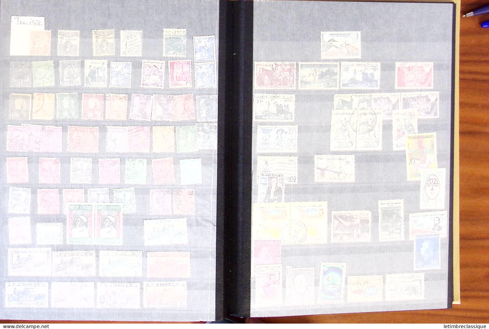 **,*,obl 1885-2007, Collection en un classeur, de timbres des COLONIES, blocs, toutes époques, neufs et obl., dont Algér