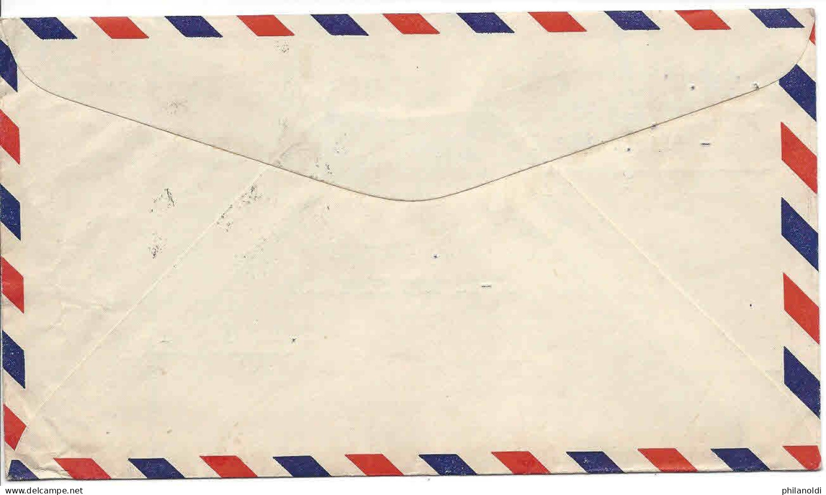 1946 Nouméa Nouvelle Calédonie Timbre Oiseau FRANCE LIBRE Surchargé 3 Fr. Et 15 Fr.  Sur Lettre Pour Paris - Cartas & Documentos