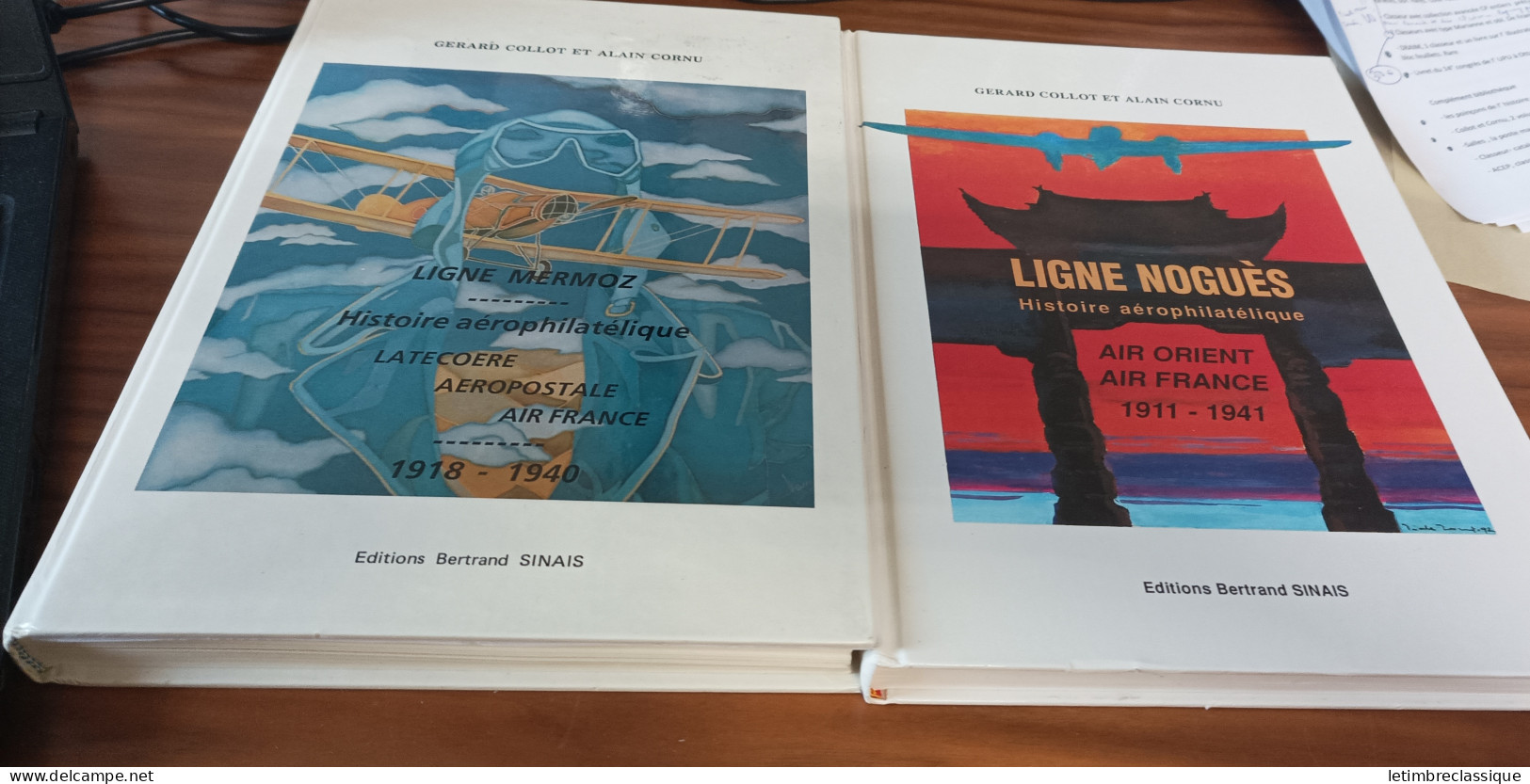 Gérard Collot & Alain Cornu, "Ligue Noguès" Et "Ligne Mermoz" - Sonstige & Ohne Zuordnung