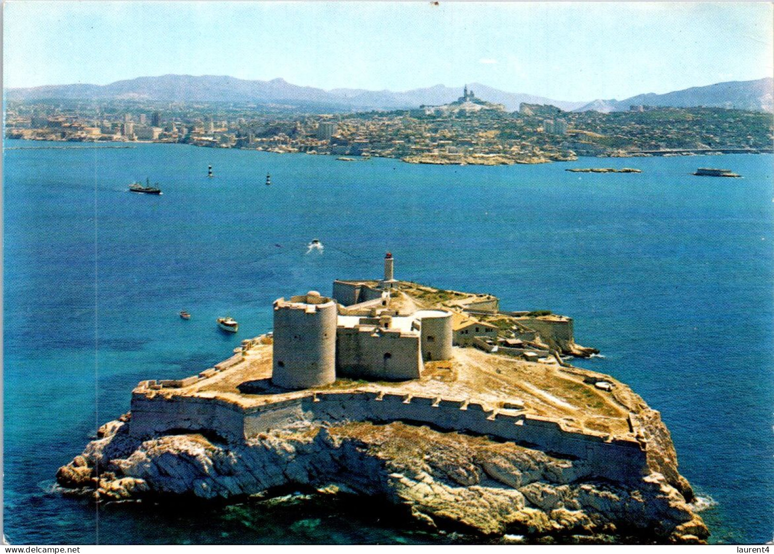 23-3-2024 (3 Y 46) France - Marseille Et Phare Du Château D'If - Faros