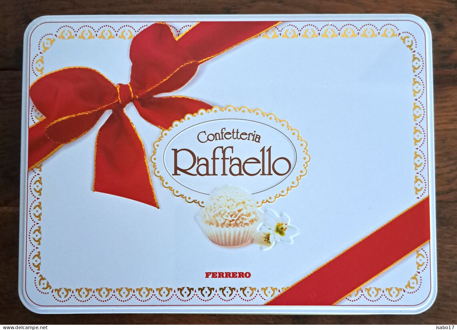 "Raffaello" Alte Blechdose Aus Den 90ern - Latas