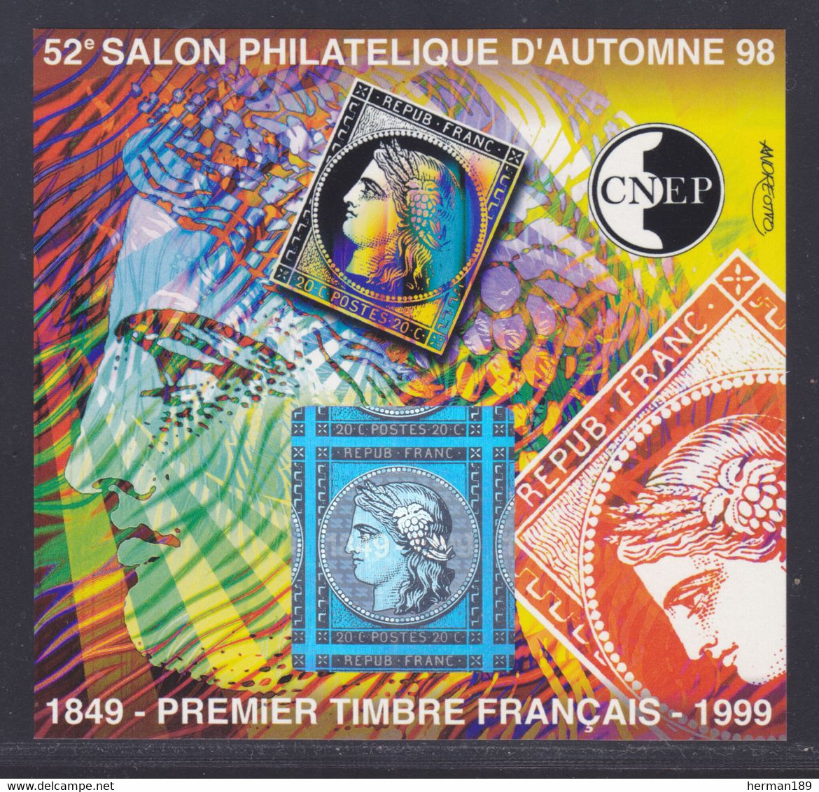 ND CNEP N° 28a NON DENTELE ** MNH Neuf Sans Charnière - PARIS 1998 - CNEP