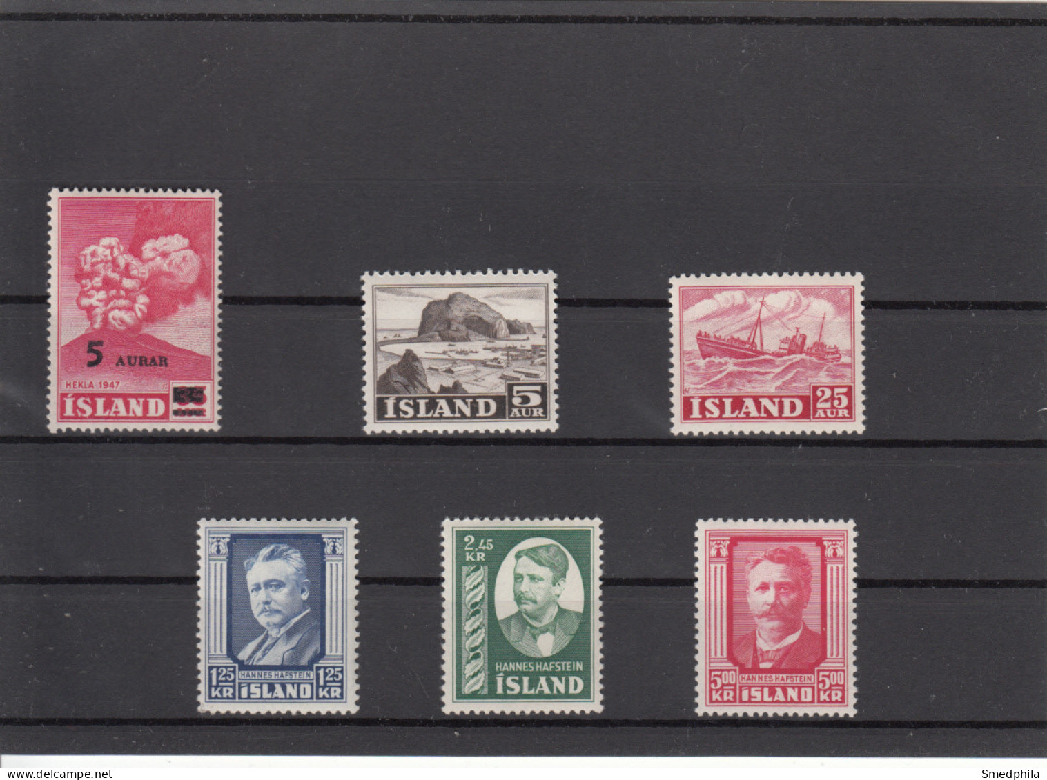 Iceland 1954 - Full Year MNH ** - Annate Complete